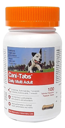 Cani Tabs Daily Multi Adult 100 Tabs Petmedica