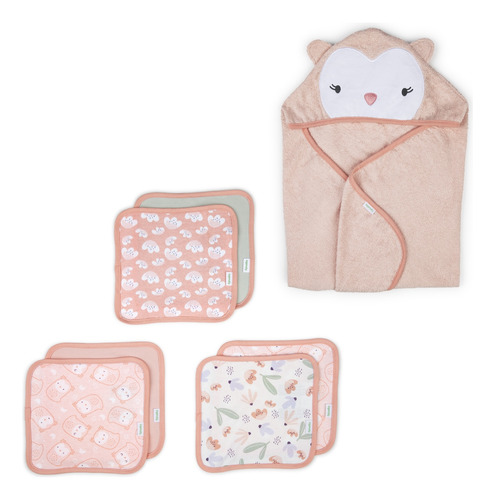 Set De Toalla Y Toallitas De Limpieza Para Bebé Ingenuity 13