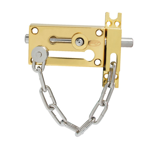 Lock L048lbb Pasador De Sobreponer Cadena Latón Brillante