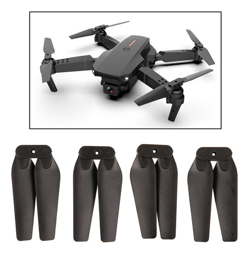A 2x2 Pares De Cuchillas De Hélice For E88 Pro Mini Drone Rc