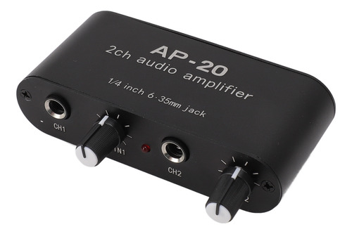 Amplificador Estéreo De 2 Canales Professional Balance 6.35