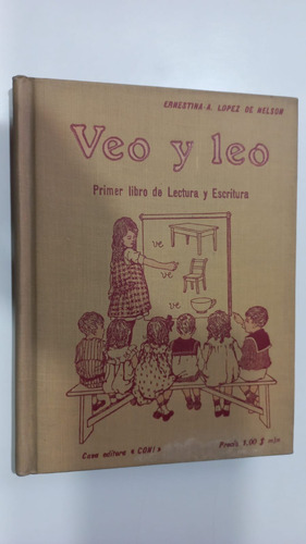 Veo Y Leo 1er Libro De Lectura Y Escritura López De Nelson