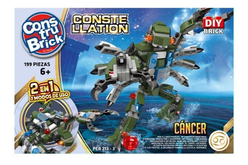 Construbrick Constellation Cancer 199 Piezas Lego Compatible