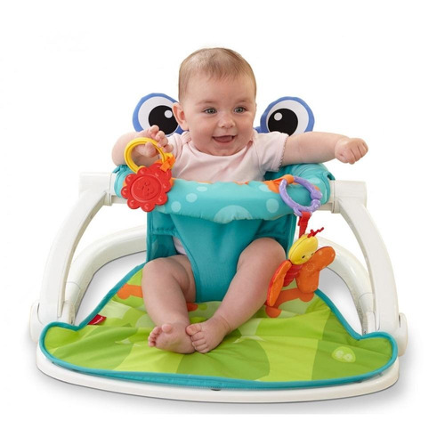 Fisher Price Asiento Para Bebes Rana Azul Sit Me Up