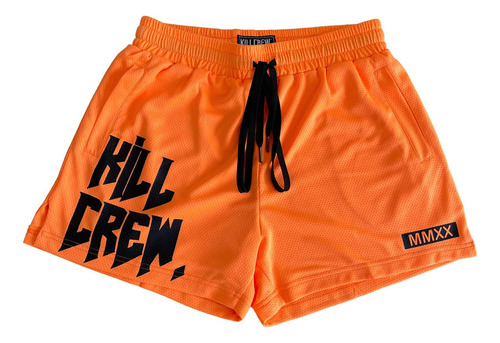 Pantalones Cortos Deportivos De Malla Para Hombre De Secado