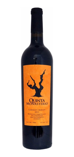 Vino Tinto Quinta Monasterio Cabernet-merlot 750 Ml