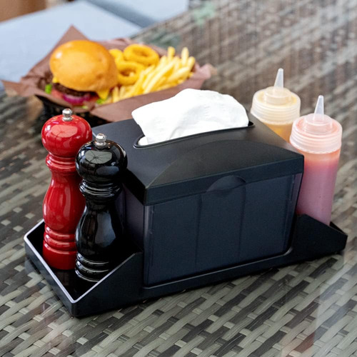 Servilletero De 7 X 6.5 Pulgadas, 1 Dispensador De Servillet