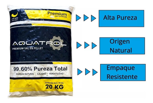 70 Bultos Sal En Pellets Para Suavizador 20kg Calidadpremium