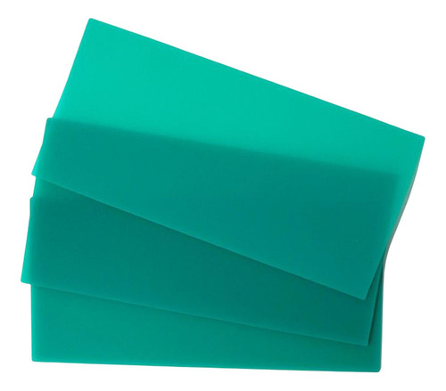 3x Accesorios De Paquete De Prensa Tazas De Silicona Verde