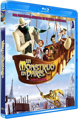 Un Monstruo En París | Blu Ray Película Nuevo