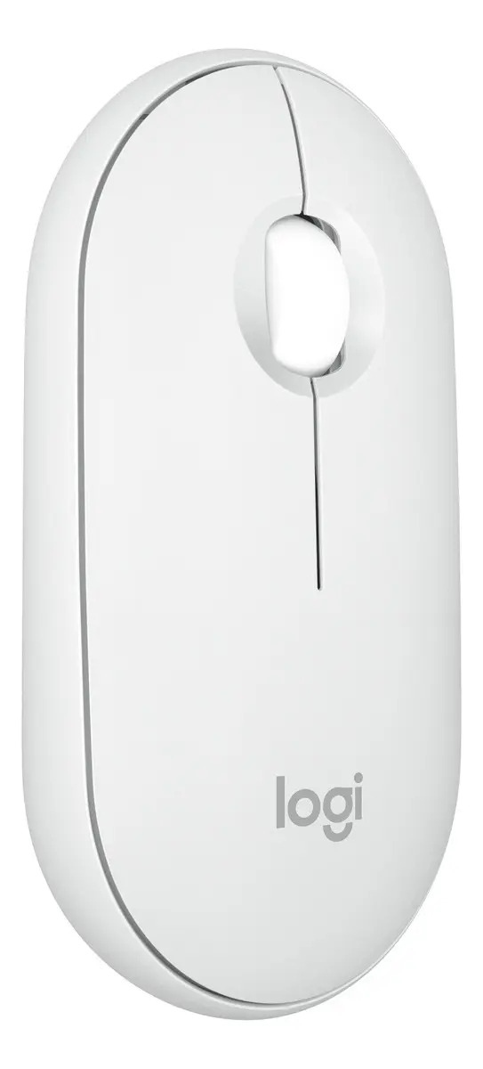 Mouse sem fio Logitech Pebble 2 M350s - Branco