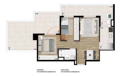 Apartamento Com 2 Dormitório(s) Localizado(a) No Bairro Centro Em São Paulo / São Paulo - 5759:910873