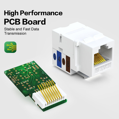 Cat6 Rj45 Conector Módulo Enchufe 90 Grados Mmg