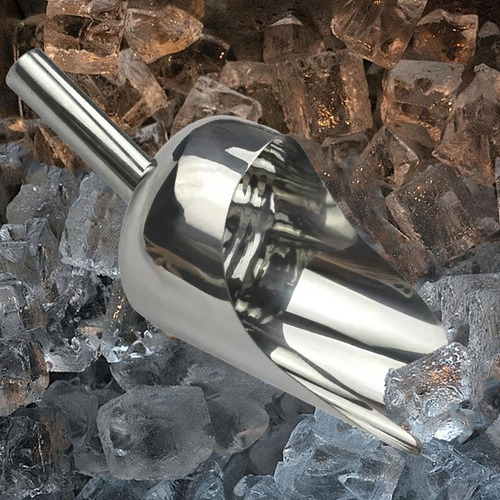 Cuchara Para Hielo De Metal, Cuchara Para Alimentos, Cuchara