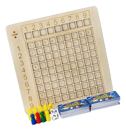 BNREOZA 9 Juguetes Giratorios De Multiplicación Y División – Aprende Matemáticas Jugando Con Colores Aleatorios