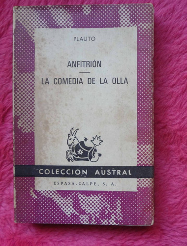 Anfitrion - La Comedia De La Olla De Plauto