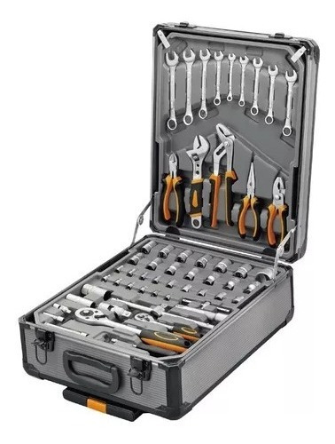 Imagen 3 de 10 de Kit Herramientas 245 Pzs Valija Con Ruedas Calidad Taller