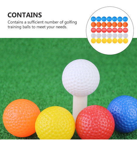 Pelotas De Golf Para Interiores, 35 Unidades, Pelotas De Prá