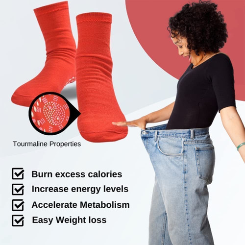 Calcetines Magnéticos Autocalentables Para Unisex Lavables