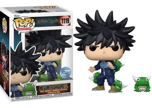 Funko Pop Jujutsu Kaisen Megumi Fushiguro With Toads (1119)