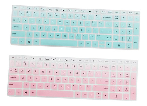 Funda Protectora Para Teclado Suave Para Portátil Hp 15.6