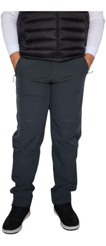 Pantalones Softshell Hombre Termico Impermeable Polar