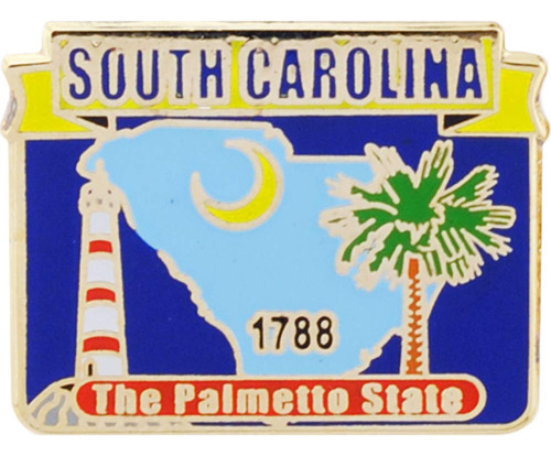 Mapa Forma Estado Carolina Sur
