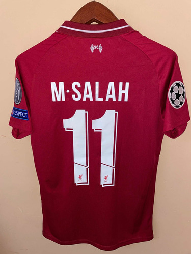Camiseta / Coleccion / Liverpool Fc / Campeón / Salah 11 / S