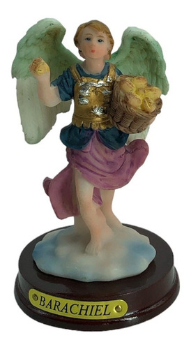 Figura De Resina Juego 7 Arcángeles 8 Cm