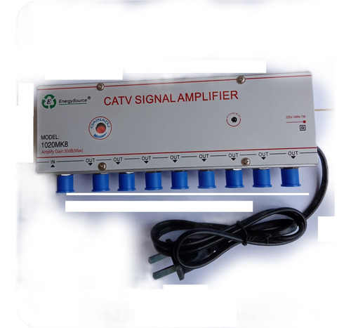 Imagen 1 de 2 de Amplificador De Señal Catv - Con 8 Salidas