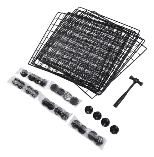 Bolígrafo De Ejercicio Para Perros, Valla Metálica, 12 Panel