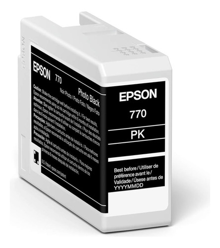 Epson Ultrachrome Pro10 -tinta - Foto Negra (t770120), Están