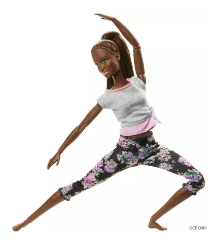 Barbie Feita Mexer Yoga Nikki Articulada -  Ms