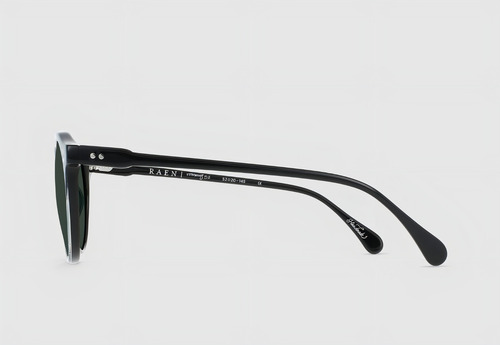 Lentes De Sol Raen Remmy P. Cristal Negro / Verde P Color de la lente Verde Polarizado Color de la varilla Negro/Cristal Color del armazón Negro/Cristal