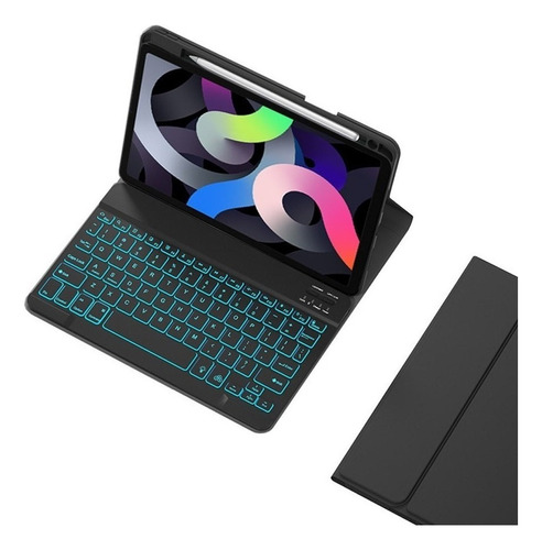 Funda Con Teclado Retroiluminado For iPad 9.7'' 5/6th/air