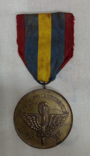 Medalha Da 1ª Jornada Do Serviço De Saúde Da Aeronáutica 