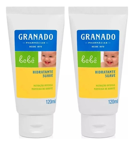 Kit C/ 2 Hidratante Granado Bebê Tradicional 120 Ml