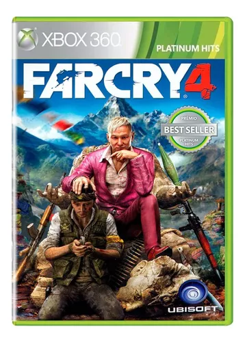 Far Cry 4 Para Xbox 360 Mídia Física Original Novo