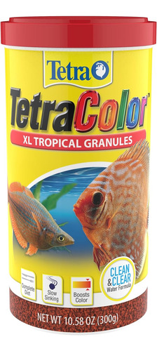 Alimento Tetra Color Tropical Granules 300g