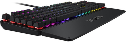 Teclado Mecanico Gamer Asus Tuf Gaming K3 Rgb Aura Sync Idioma Inglés Us Color Del Teclado Gunmetal Grey