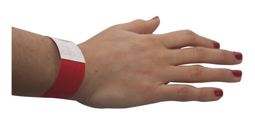 Imagen 5 de 9 de Pulseras Impresas Tyvek Eventos Vip X500 Dw Envio Gratis !