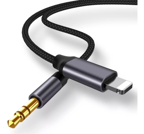 Cable Auxiliar Audio / Jack A Lightning Para iPhone / 1,5 M
