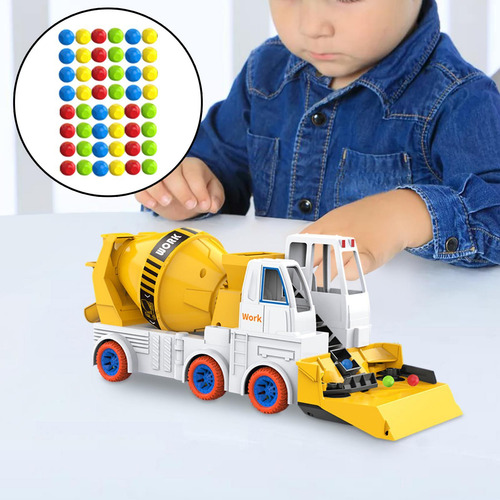 Vehículo De Construcción De Juguete Vagón Mezclador