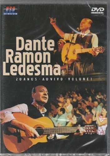 Dvd - Dante Ramon Ledesma - 20 Anos - Ao Vivo