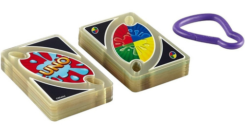 Uno Splash!! Juego De Cartas Resistente Al Agua Original