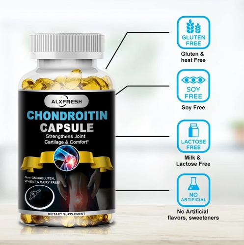 Chondroitin - Cápsulas De Glucosamina De Condroitina Sabor Sin Sabor