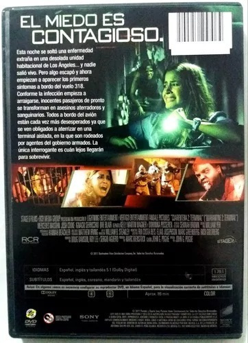 Cuarentena 2 Terminal / Quarantine 2 Teminal Pelicula Dvd (Usado)