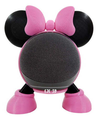 Porta Base Soporte Para Alexa Echo Dot 4 Y 5 Minnie Mouse