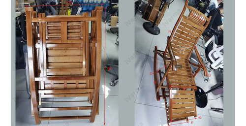 Camastro Plegable Reclinable Para Jardín O Exteriores