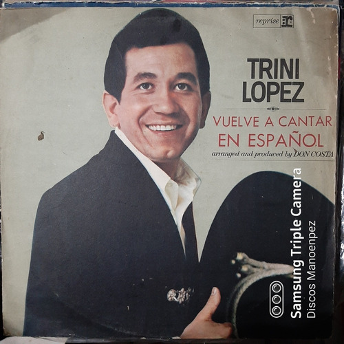 Vinilo Trini Lopez Vuelve A Cantar En Español M5